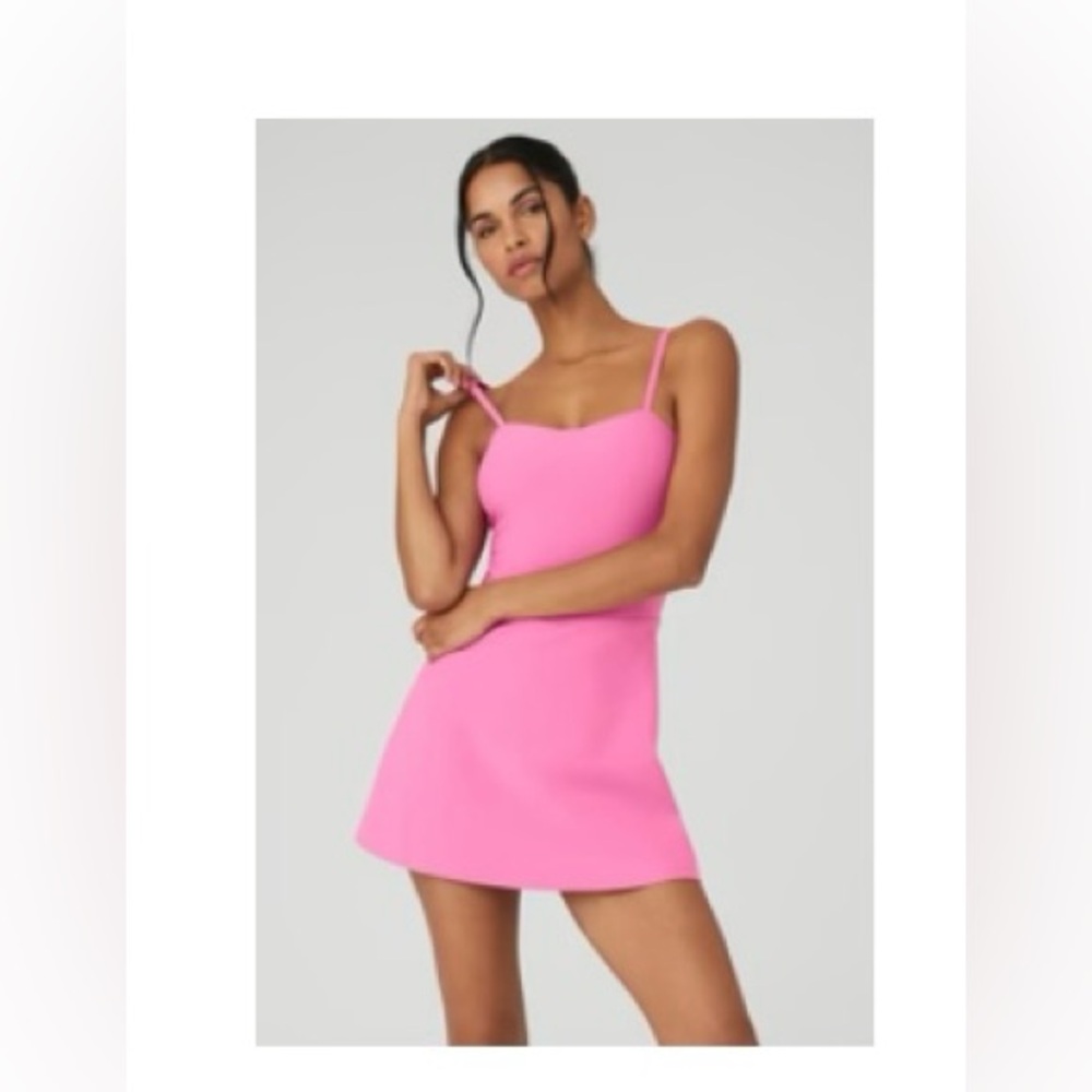 ALO Yoga Pink Mini Dress